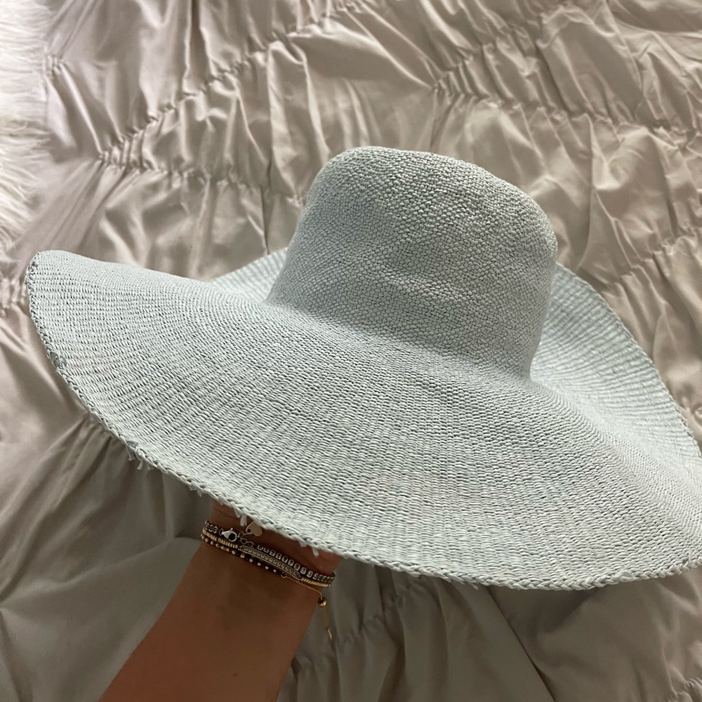 Light blue sun hat